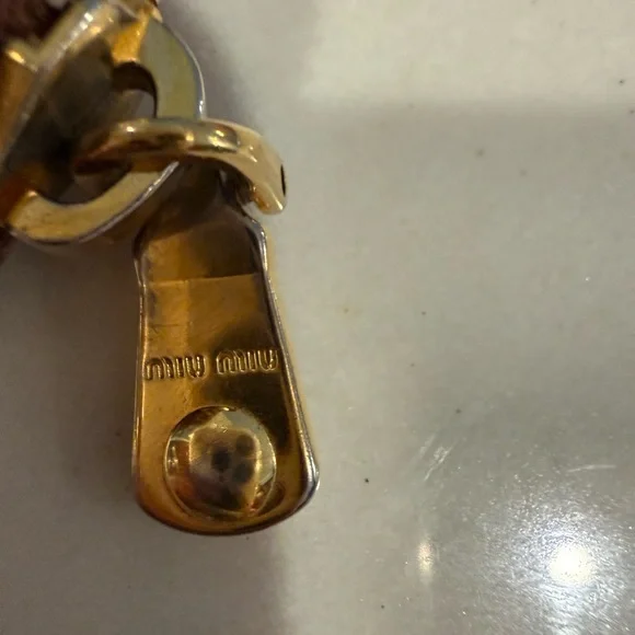 🌼Authentic EUC Miu Miu Tan Leather wallet🌼 - Picture 4 of 13